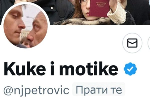 Uhapšen građanski aktivista Njegoš Petrović. Tužilaštvo ograničava slobodu govora. Zašto nije postupilo odeljenje VTK?