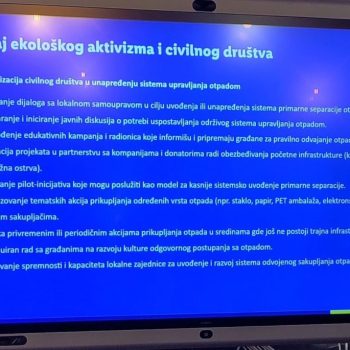 Ekološki aktivizam jedina svetla tačka u upravljanju otpadom