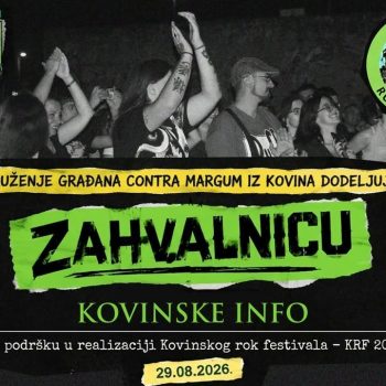 Zadovoljstvo je pratiti i promovisati Contra Margum