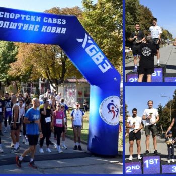 Četvrta Trka zadovoljstva na pet kilometara u Kovinu